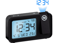 OREGON SCIENTIFIC Reveil numerique Night Owl '86 avec projection Noir (CL030086BK-BL)