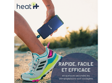 Charger l&#39;image dans la galerie, Une personne tenant un téléphone contre sa jambe, relié par un câble bleu. Le texte dit &#39;RAPIDE, FACILE ET EFFICACE&#39;.
