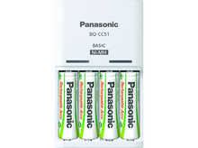 Charger l&#39;image dans la galerie, PANASONIC BATTERY Chargeur de piles 1900 mAh + 4 Piles AA et 2 Piles AAA
