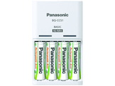 PANASONIC BATTERY Chargeur de piles 1900 mAh + 4 Piles AA et 2 Piles AAA