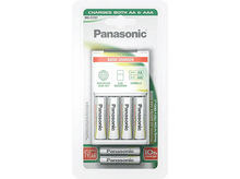 Charger l&#39;image dans la galerie, PANASONIC BATTERY Chargeur de piles 1900 mAh + 4 Piles AA et 2 Piles AAA
