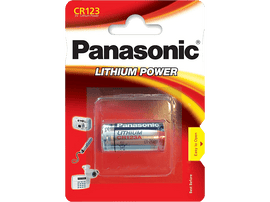 PANASONIC BATTERY Pile Lithium CR123 (5410853017097)