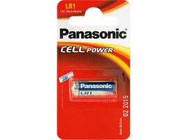 PANASONIC BATTERY Pile micro alcaline LR1