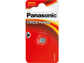 PANASONIC BATTERY Pile SR920 Cell Power 1.55V (104010530)