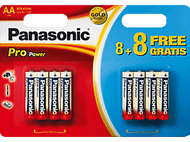 PANASONIC BATTERY Piles AA 8+8 (LR6PPG)