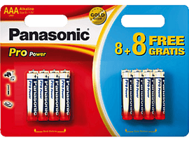 PANASONIC BATTERY Piles AAA 8+8 (LR03PPG)