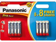 PANASONIC BATTERY Piles AAA 8+8 (LR03PPG)