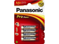 PANASONIC BATTERY Piles alcaline LR03PPG 4 pack