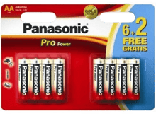 Charger l&#39;image dans la galerie, PANASONIC BATTERY Piles alcaline LR03PPG 6+2 pack
