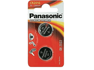 PANASONIC BATTERY Piles Lithium CR2016 2 pack