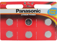 Charger l&#39;image dans la galerie, PANASONIC BATTERY Piles lithium CR2025 6 pack
