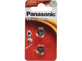 PANASONIC BATTERY Piles micro alcaline LR44 2 pack