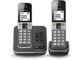 PANASONIC Téléphone sans fil KX-TGD322NLG Duo