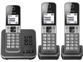 PANASONIC Téléphone sans fil KX-TGD323NLG Trio