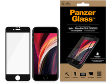 Charger l&#39;image dans la galerie, PANZERGLASS Protection d&#39;écran iPhone 6 / 6s / 7 / 8 / SE 2020 Noir (PZ-2679)
