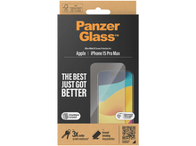 Charger l&#39;image dans la galerie, PANZERGLASS Protection d&#39;écran Ultra Wide Fit iPhone 15 Pro Max (PZ-2812)
