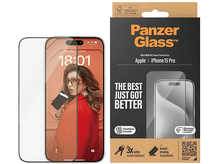 Charger l&#39;image dans la galerie, PANZERGLASS Protection d&#39;écran Ultra Wide Fit iPhone 15 Pro (PZ-2810)
