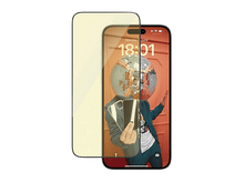 Charger l&#39;image dans la galerie, Homme avec une tête de boule à facettes tient un écran de téléphone. Interface du téléphone.
