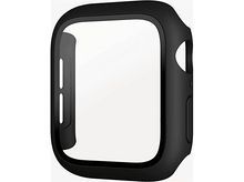 Charger l&#39;image dans la galerie, Boîtier Apple Watch noir avec façade transparente, protégeant l&#39;écran.
