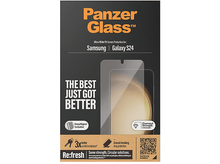 Charger l&#39;image dans la galerie, Boîte de protection d&#39;écran PanzerGlass pour Samsung Galaxy S24. Comprend le protecteur et accessoires.
