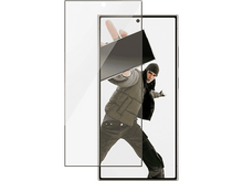 Charger l&#39;image dans la galerie, Protecteur d&#39;écran de téléphone avec une femme tenant son téléphone à la main.
