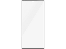 Charger l&#39;image dans la galerie, Protecteur d&#39;écran transparent sur fond blanc avec bord noir.
