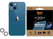 Charger l&#39;image dans la galerie, PANZERGLASS Protection de lentille iPhone 13 / 13 mini Noir (PZ-0383)
