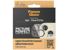 Charger l&#39;image dans la galerie, PANZERGLASS Protection de lentille PicturePerfect iPhone 15 / 15 Plus (PZ-1136)
