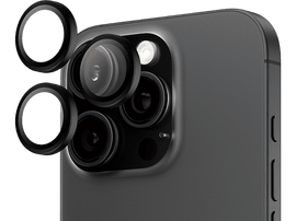 iPhone avec protecteurs d