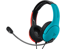 Charger l&#39;image dans la galerie, PDP Casque gamer LVL40 Bleu Nintendo Switch
