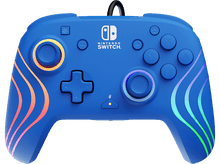 Charger l&#39;image dans la galerie, PDP Manette Afterglow WAVE - Blue - Nintendo Switch/OLED
