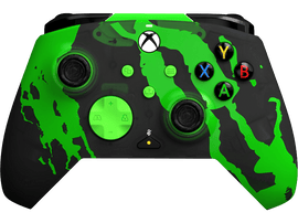 PDP Manette Gaming Rematch - Jolt Green Glow in the Dark - Xbox Series X