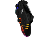 PDP Manette sans fil Afterglow WAVE pour Nintendo Switch OLED Noir (500-252-BK)