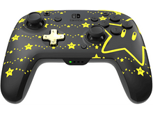 Charger l&#39;image dans la galerie, PDP Manette sans fil gamer Rematch - Super Star Glow in the Dark - Switch
