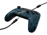 PDP Set Gaming Rematch Manette filaire + Étui Plus Sheikah Shoot Nintendo Switch Bleu (500-236-SKSG)