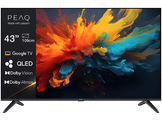 PEAQ 400684 - Ultra HD 4K - TV QLED - 43 pouces - 2025
