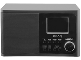 PEAQ Radio DAB+ Bluetooth Noir (PDR170BT-B)