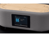 PEAQ Radio-réveil DAB+ Gris (PCR 120BT-W)