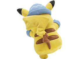 JAZWARES Peluche Pokémon - Pikachu avec Chapeau - 20 cm Peluche