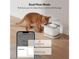 PETLIBRO DOCKSTREAM APP MONITORING WATER FOUNTAIN(WITH EXTRA WATER PUMP)- WHITE Fontaine