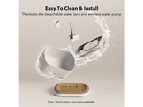 PETLIBRO DOCKSTREAM APP MONITORING WATER FOUNTAIN(WITH EXTRA WATER PUMP)- WHITE Fontaine