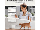 PETLIBRO DOCKSTREAM APP MONITORING WATER FOUNTAIN(WITH EXTRA WATER PUMP)- WHITE Fontaine