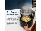 PHILIPS  Airfryer 5000-serie avec fonction vapeur - Rail extensible – NA547/07 -  Nettoyage vapeur - SteamFry - 7,2 L - Jusqu'à 6 pers. - Friteuse à air