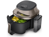 PHILIPS  Airfryer 5000-serie avec fonction vapeur - Rail extensible – NA547/07 -  Nettoyage vapeur - SteamFry - 7,2 L - Jusqu'à 6 pers. - Friteuse à air