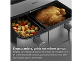 PHILIPS NA555/00 Airfryer avec fonction vapeur Argenté Friteuse à air chaud