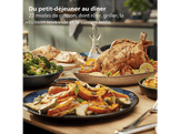 PHILIPS Airfryer combi connecté XXL (HD9880/90)