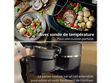 PHILIPS Airfryer combi connecté XXL (HD9880/90)