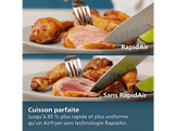 PHILIPS Airfryer combi connecté XXL (HD9880/90)