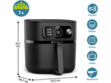 Charger l&#39;image dans la galerie, PHILIPS Airfryer (HD9876/90)
