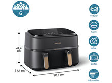 Charger l&#39;image dans la galerie, PHILIPS Airfryer (NA352/00)
